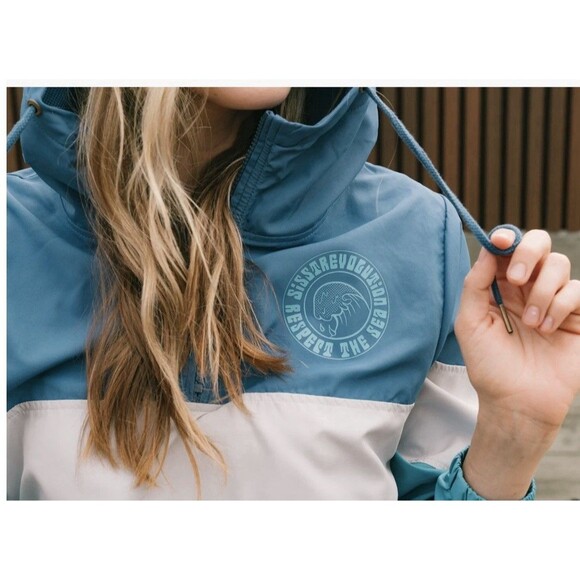 Sisstrevolution Womens Size M “Beach’s” Fall Surf Windbreaker Light Jacket‎ EUC - Picture 3 of 11